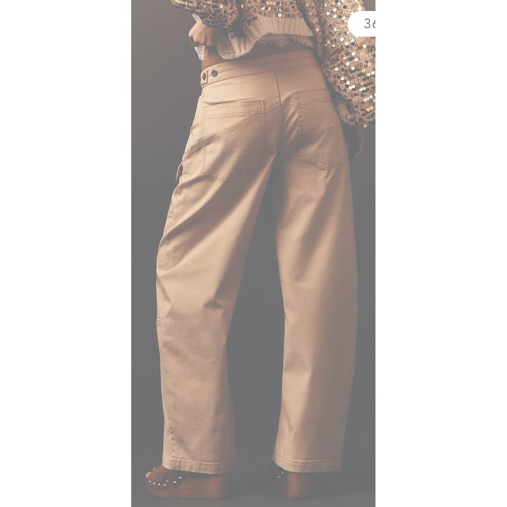 NWT / ANTHROPOLOGIE / SIZE 29/ MSRP $148 / PILCRO CORINNE CURVE WIDE LEG PANTS - Picture 3 of 10